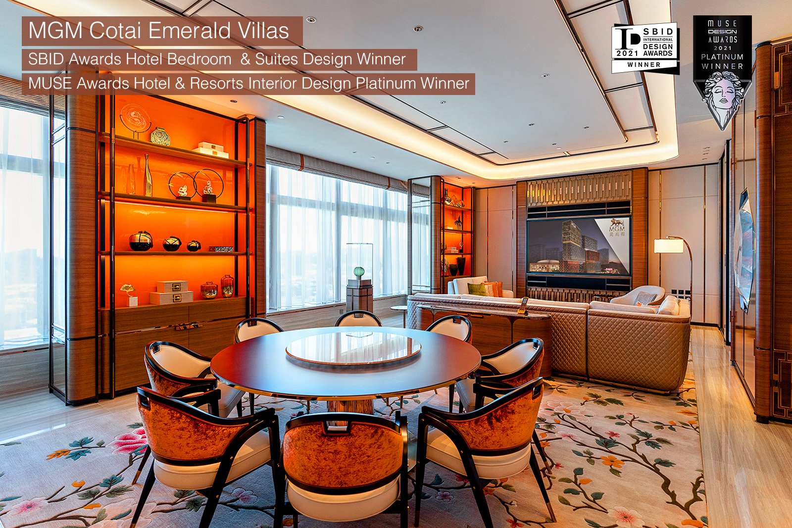 MGM Emerald Villas Macau designed by Westar Architects International